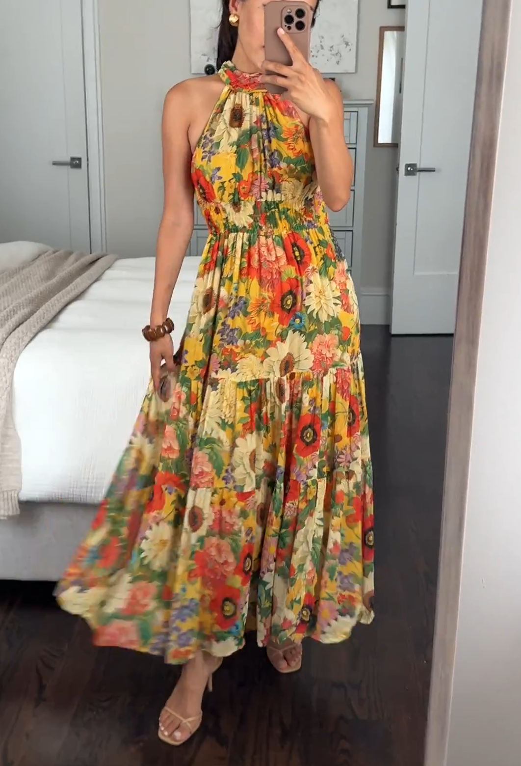 Somerset Chiffon Maxi Dress — XS